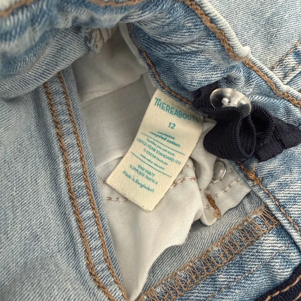 Thereabouts Kids Light Wash Adjustable Waist Jeans - Picture 5 of 7